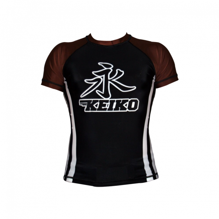 Keiko Speed rash guard - Brown