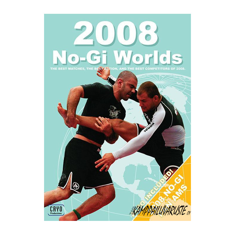 DVD 2008 No-Gi Worlds & No-Gi Pan 3 DVD Set