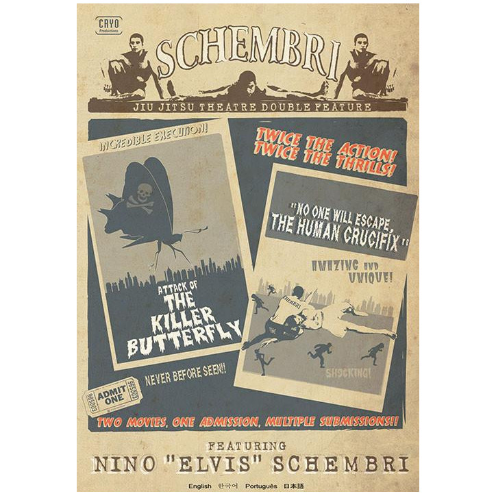 DVD Killer Butterfly & Human Crucifix 3 DVD Set by Nino Schembri