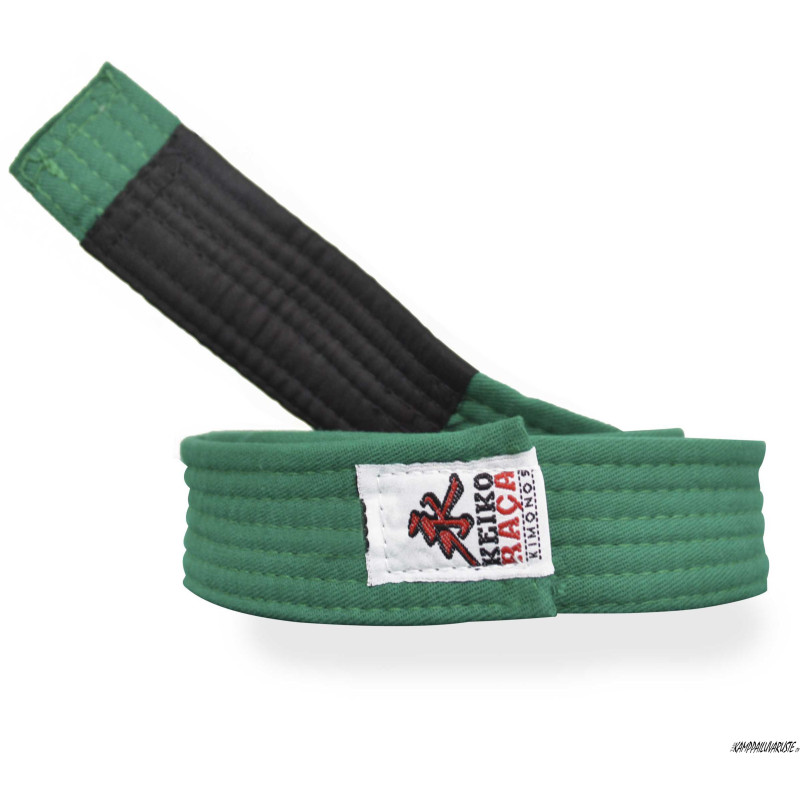 Keikosports Europe|BJJ Kids Bälte Keiko - Grön|20,00 €|15,94 €|Keiko|Barnbälten|6401831000568