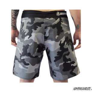Keiko Camo Shorts - Grey