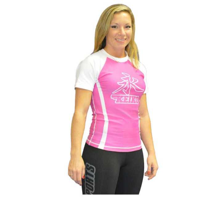 Keiko Speed rash guard - Pink