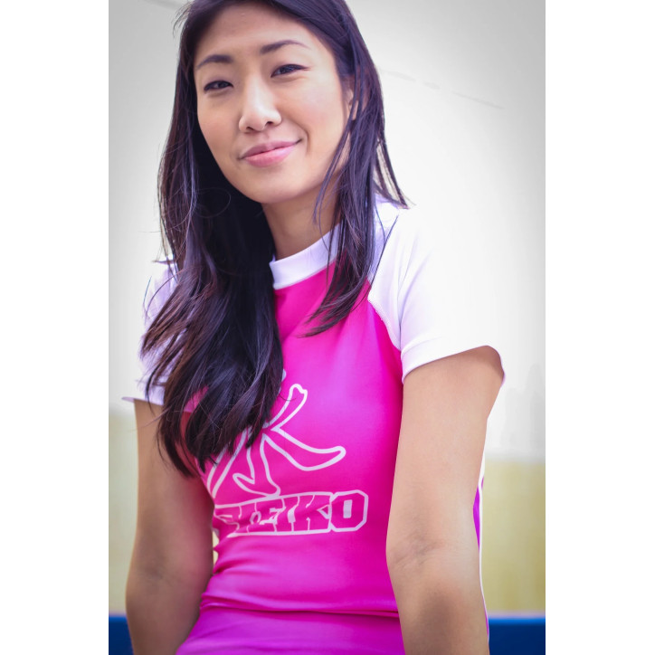 Keiko Speed rash guard - Pink