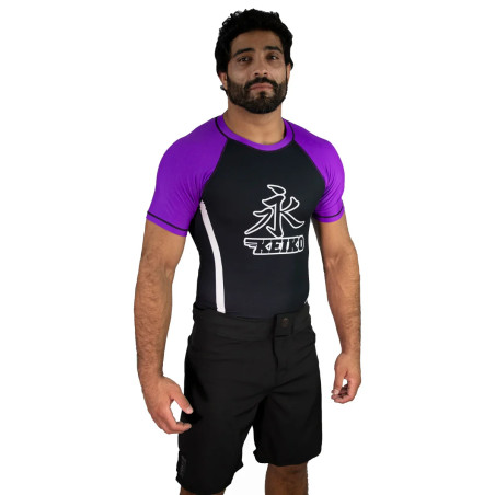 Keiko Speed rash guard - Purple