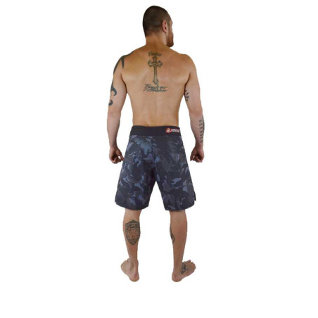 Keiko Camo Shorts - Blue