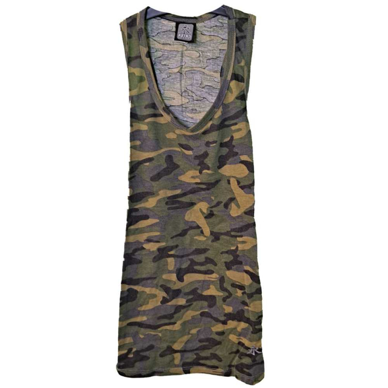 Keikosports Europe|Keiko ärmlös T-shirt för kvinnor Grön Camo|20,00 €|Keiko|T-shirts för kvinnor och andra textilier