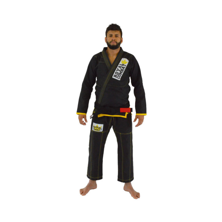 Royal Combat Light Series BJJ Kimono - Black