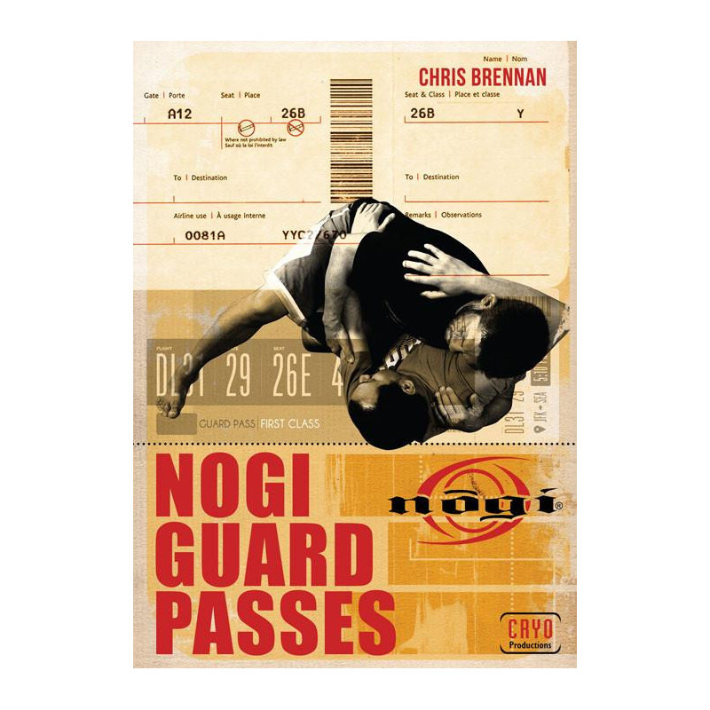 Keikosports Europe|DVD Nogi Guard Passes DVD with Chris Brennan|35,42 €|Budo videos|Opetus DVD:t