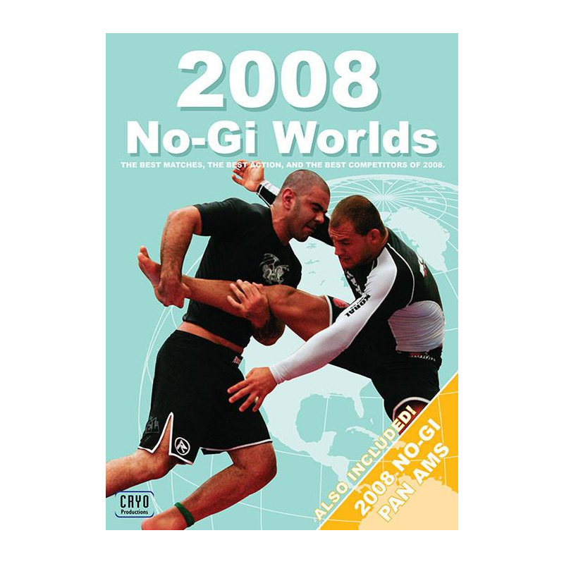 Keikosports Europe|DVD 2008 No-Gi Worlds & No-Gi Pan 3 DVD Set|€50.10|Budo videos|Tournaments DVD:s