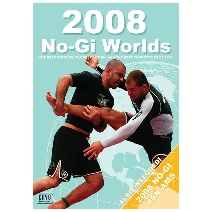 DVD 2008 No-Gi Worlds & No-Gi Pan 3 DVD Set