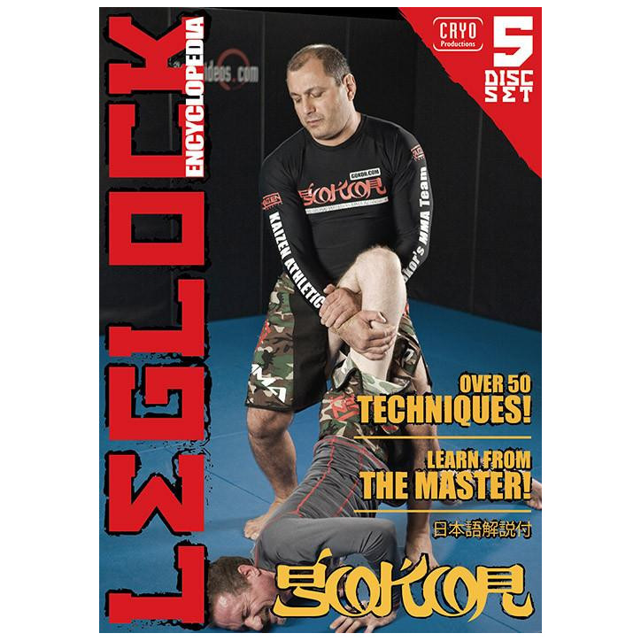 DVD Leglock Encyclopedia 5 DVD Set with Gokor Chivichyan