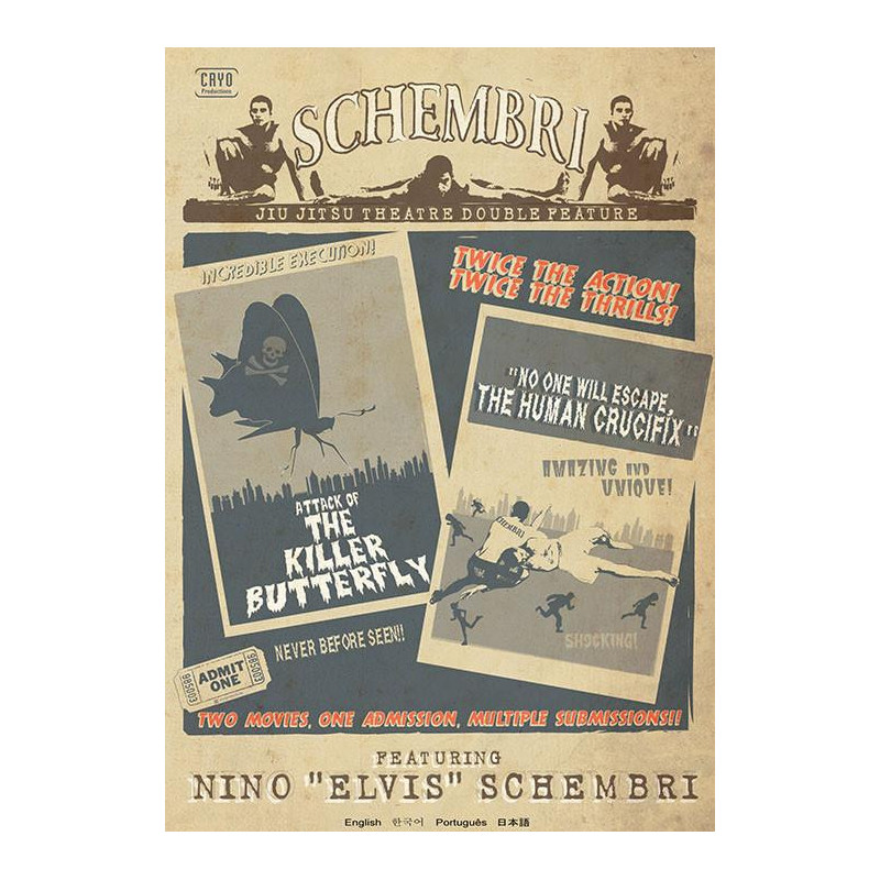 Keikosports Europe|DVD Killer Butterfly & Human Crucifix 3 DVD Set by Nino Schembri|69,83 €|Budo videos|Opetus DVD:t