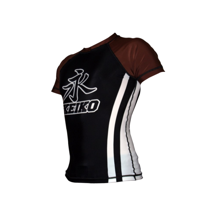 Keiko Speed rash guard - Brown