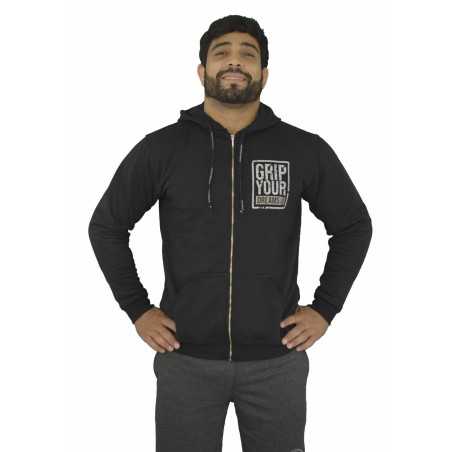 Keiko Hoodie Grip Your Dreams - Black