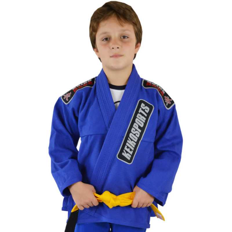 Keikosports Europe|Keiko BJJ Juvenile Pro Jacka - Blå|60,00 €|47,81 €|Keiko|Barn Kimonos / GI's|6401831001466