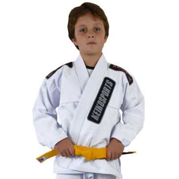 Keikosports Europe|Keiko BJJ Juvenile Pro Jacka - Vit|55,00 €|Keiko|Barn Kimonos / GI's