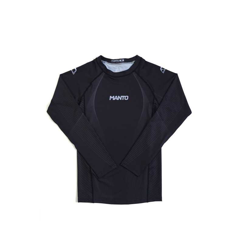 Keikosports Europe|MANTO långärmad rashguard FLOW svart|46,50 €|37,05 €|Manto|Manto rash guards|