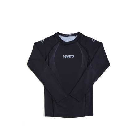 MANTO long sleeve rashguard FLOW black