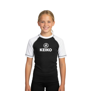 Keiko Kids rashguard - vit - Snygg No-Gi tröja!