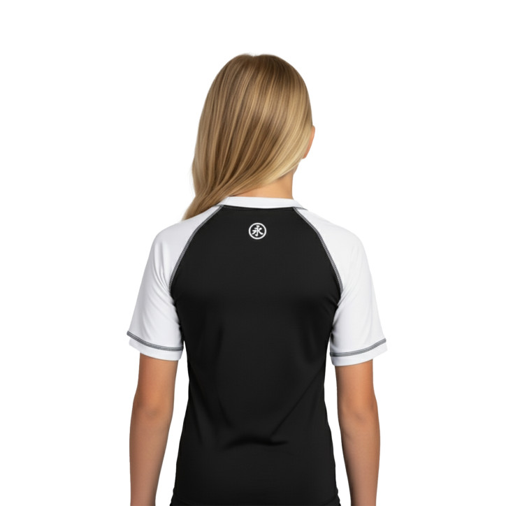 Keiko Kids rash guard - White