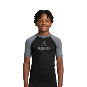 Keiko Kids rash guard - harmaa - Tyylikäs No-Gi paita!